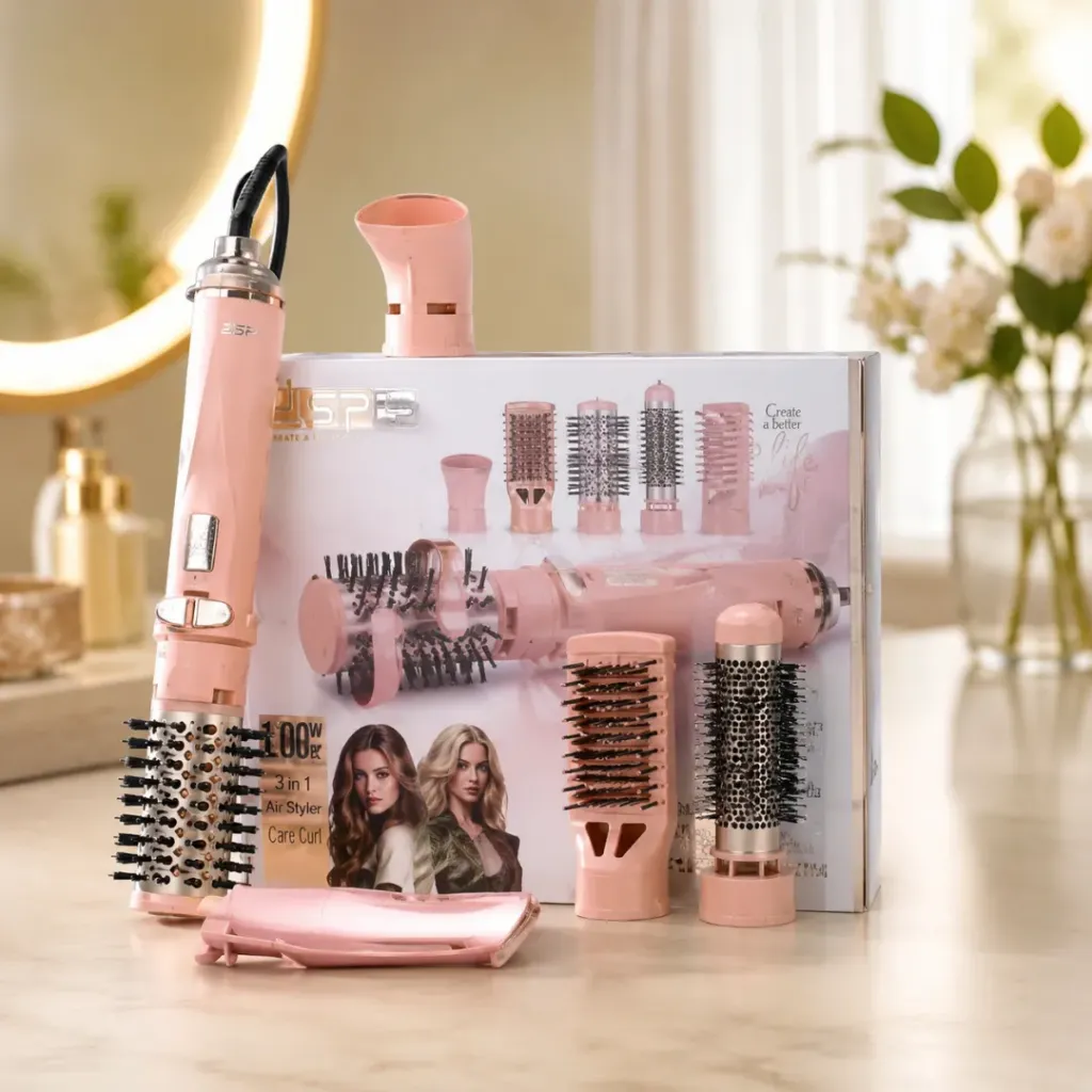 [50001U] Coffret Brosse Coiffante Rotative DSP 1200W