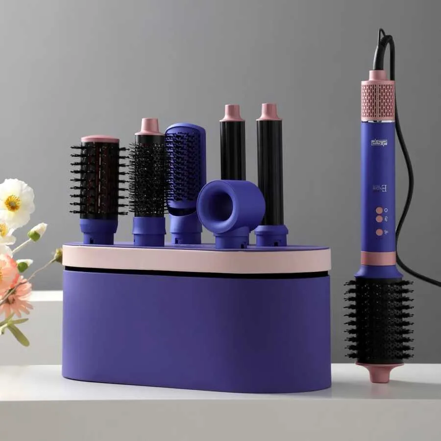 [50226B] Coffret Cheveux DSP 8en1 1500W 110000RPM Bleu