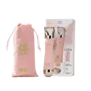 Épilateur DSP 2 en 1 Rechargeable Étanche Rose – 6000 RPM