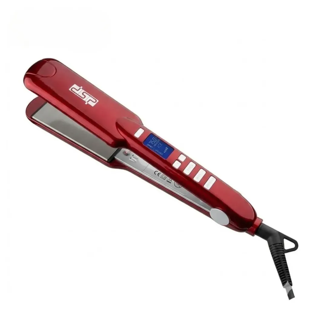 [10017R] Lisseur Cheveux DSP 990°F 60W Rouge