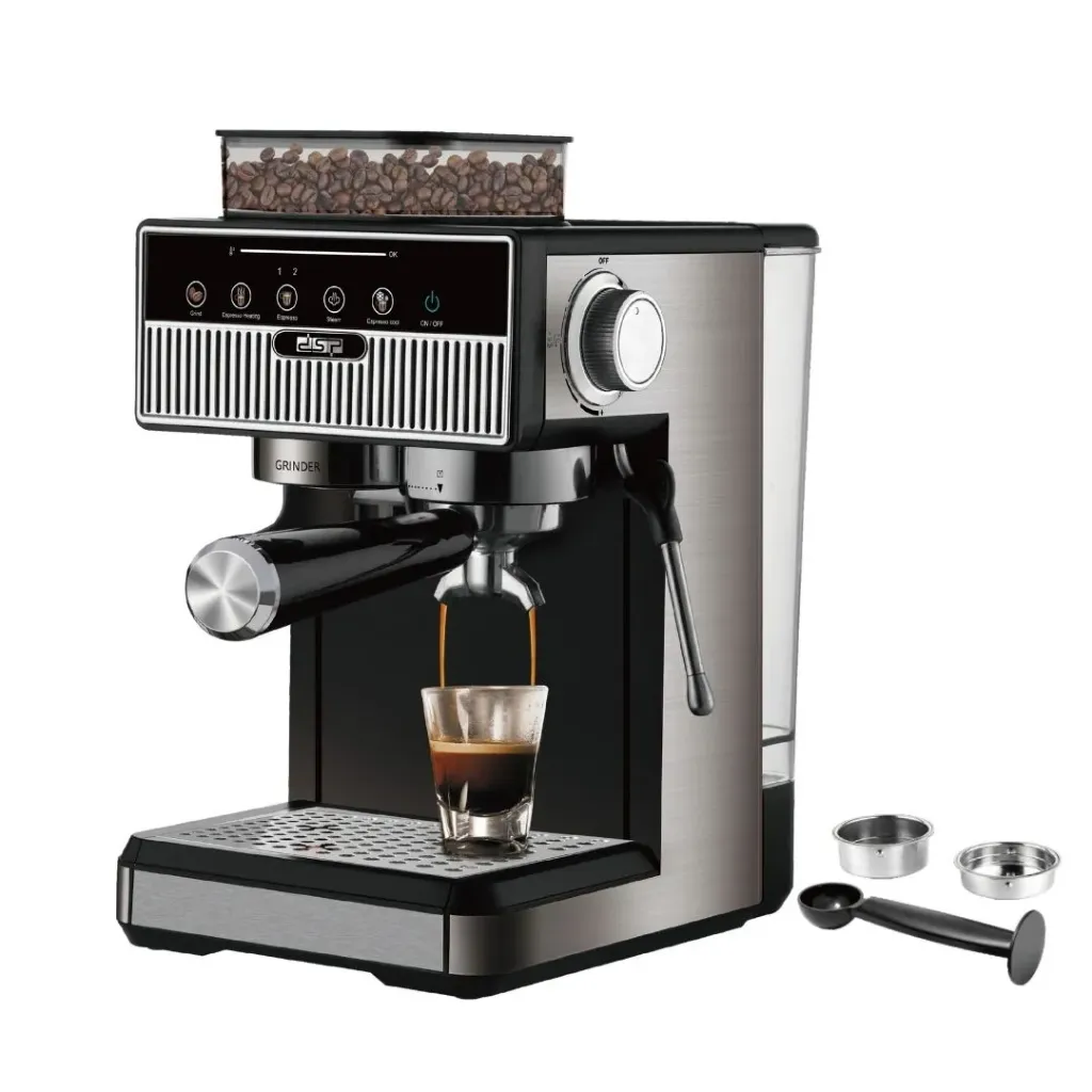 [KA3125] Machine à Café Espresso Avec Grinder DSP 1,7L 20Bar – 1350W