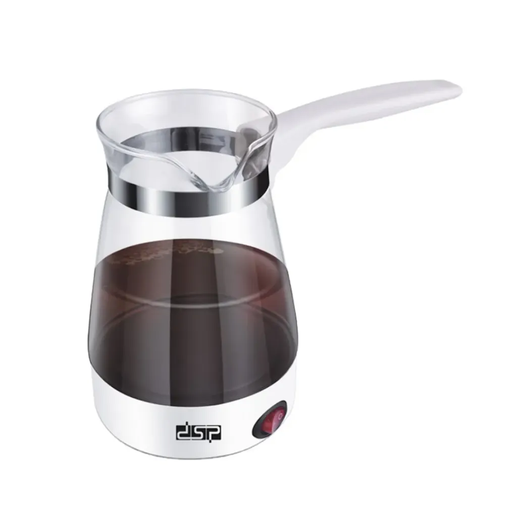 [KA3037B] Machine à Café Turc En Verre Electrique DSP 500ml 600W Blanc