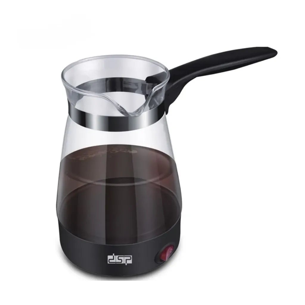 Machine à Café Turc En Verre Electrique DSP 500ml 600W Noir