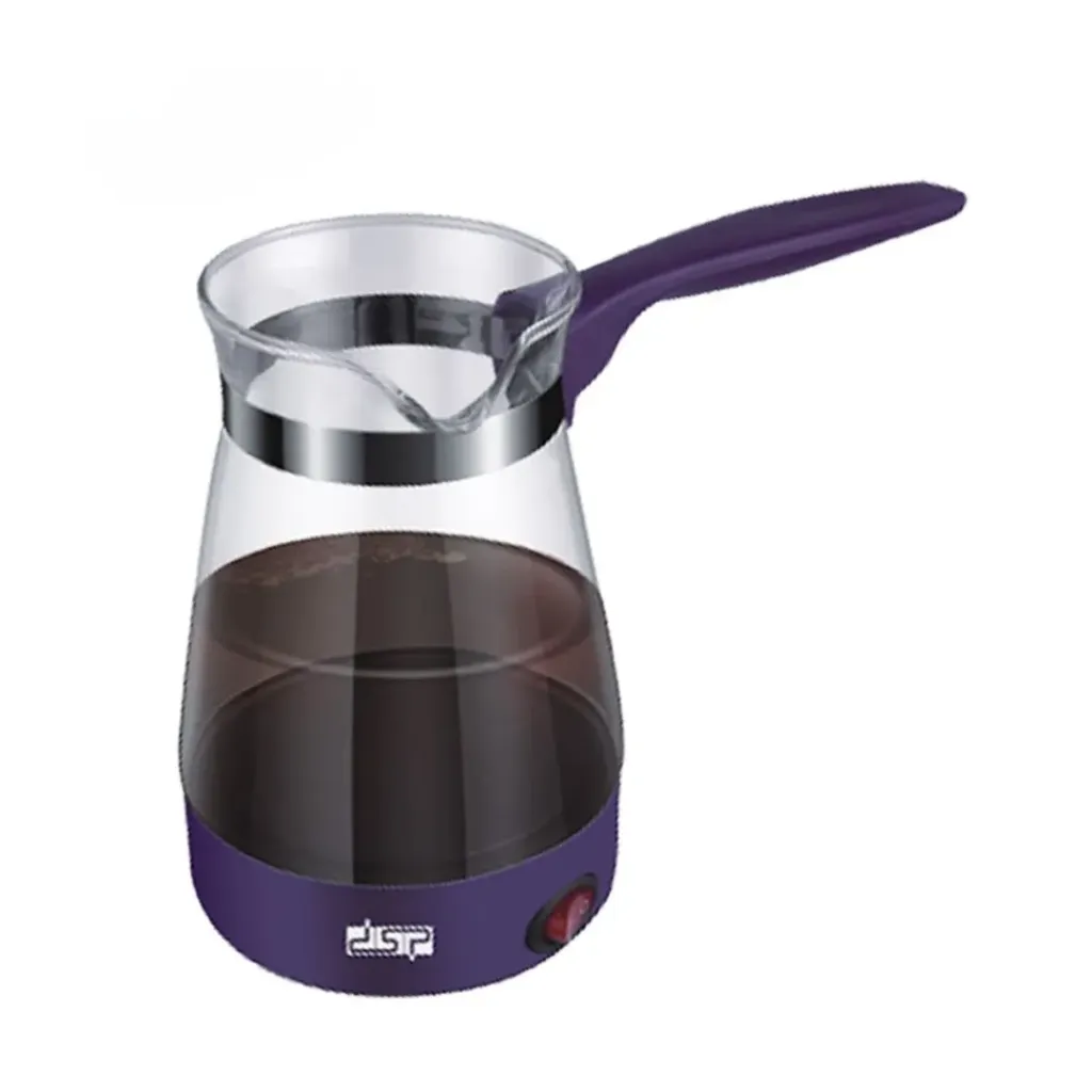 [KA3037V] Machine à Café Turc En Verre Electrique DSP 500ml 600W Violet