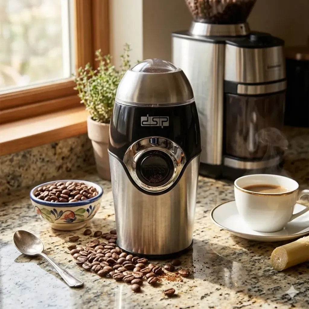 [KA3001N] Moulin A Café Electrique DSP – 200W- Noir