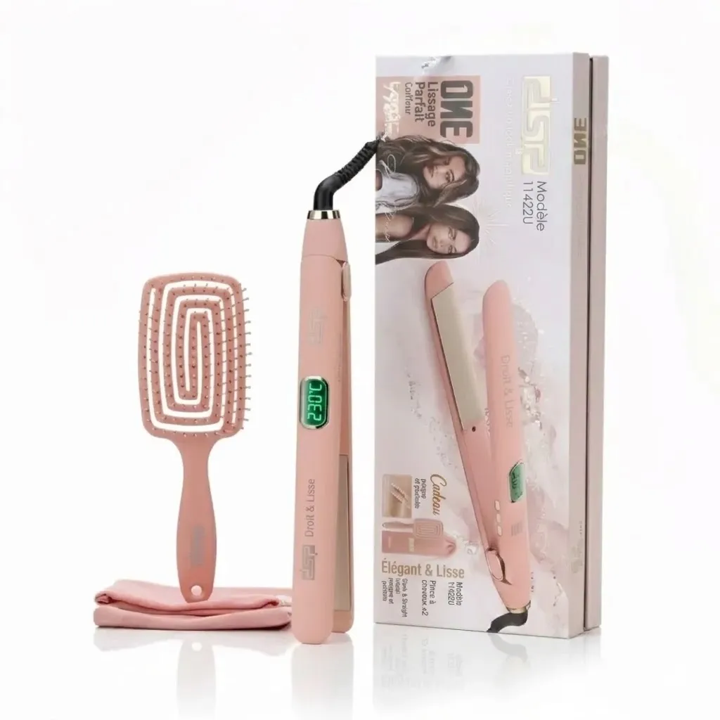 [11425U] Plaque Cheveux Avec Afficheur LCD-75W 24 mm-DSP