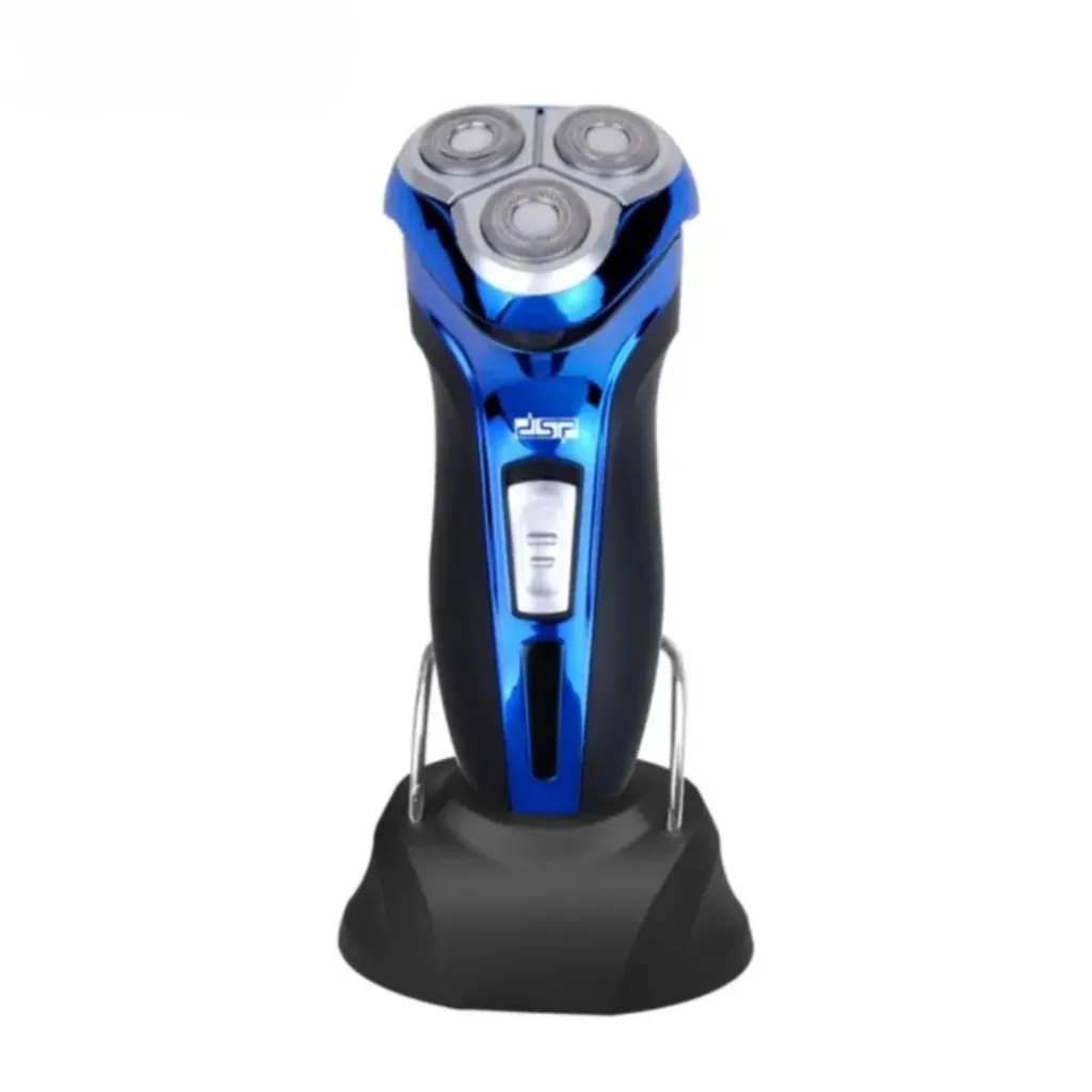 [60015-B] Rasoir Tondeuse DSP Étanche  – 7800 RPM – 5W –  Bleu