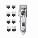 Tondeuse Cheveux Professionnelle  Sans Fil DSP Argent – 6500RPM - 5W