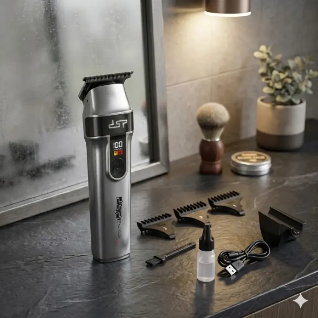 [91680-G] Tondeuse Cheveux Professionnelle DSP - 7500RPM - 5W - Gris