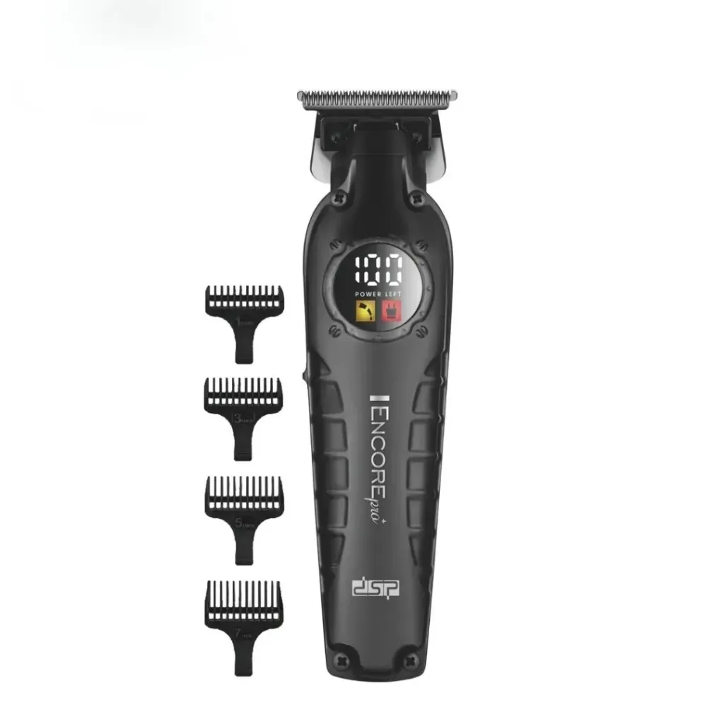 Tondeuse Cheveux Professionnelle DSP Sans Fil - 7000RPM - 3W Noir