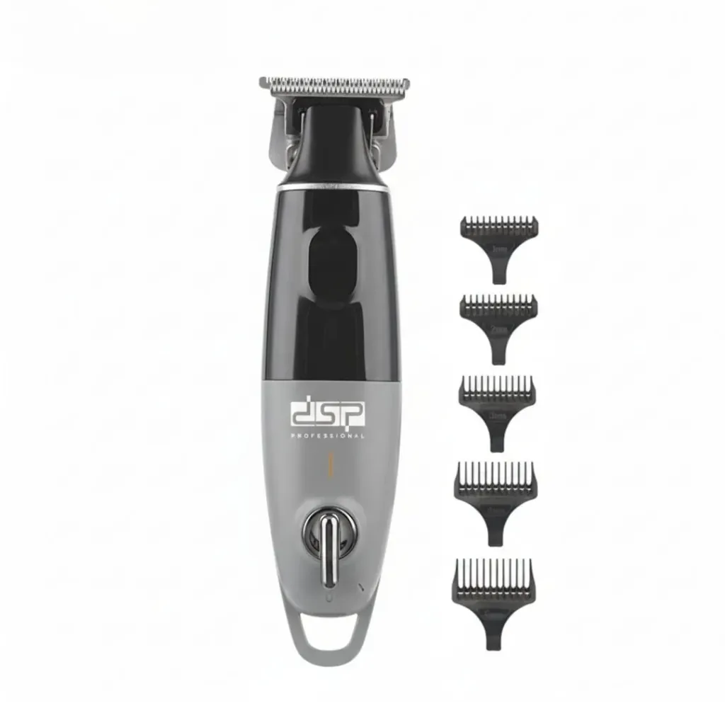 [90970-G] Tondeuse Cheveux Professionnelle DSP Sans Fil 7000RPM – 5W - Gris