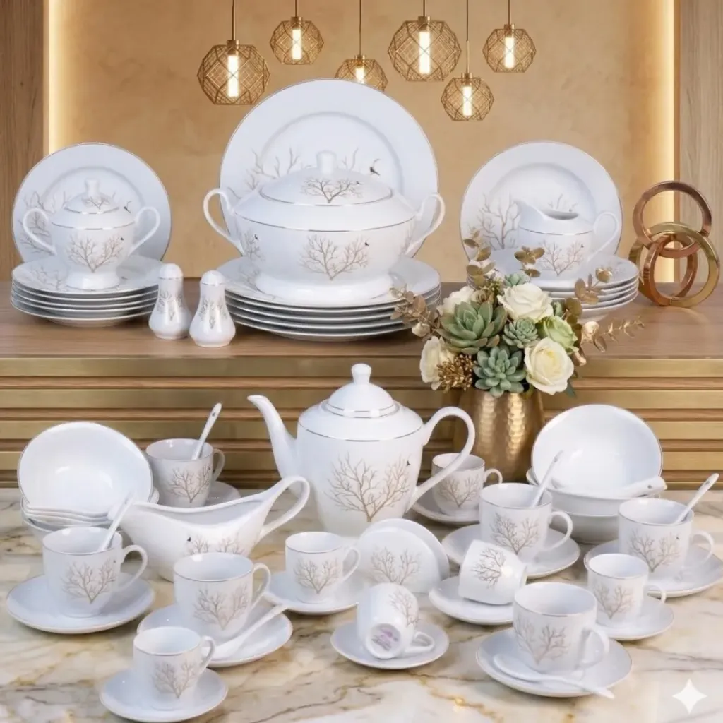 Service à Table 72 Pièces en Porcelaine ENZO M2