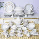 Service De Table 72 Pièces en Porcelaine ENZO M4