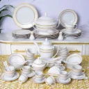 Service De Table 72 Pièces en Porcelaine ENZO M5