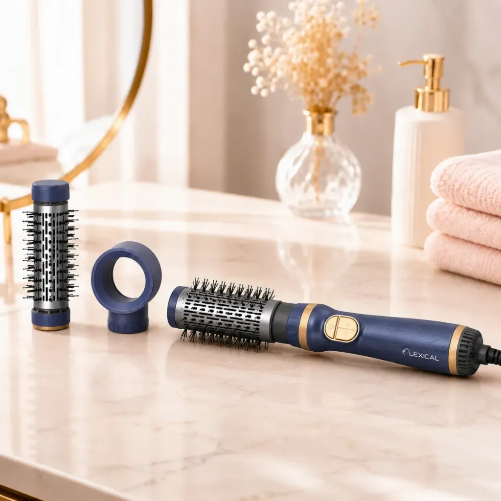[LAS-5225B] Coffret Brosse Rotative 3 en1 Lexical - 1000 W - Bleu