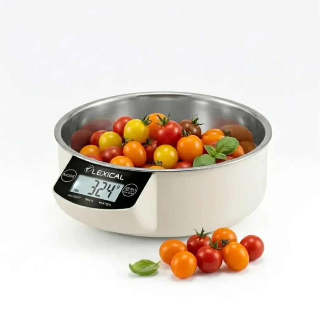 [LKS-4305] Balance de Cuisine Lexical Avec Afficheur Digital et Bol En Inox