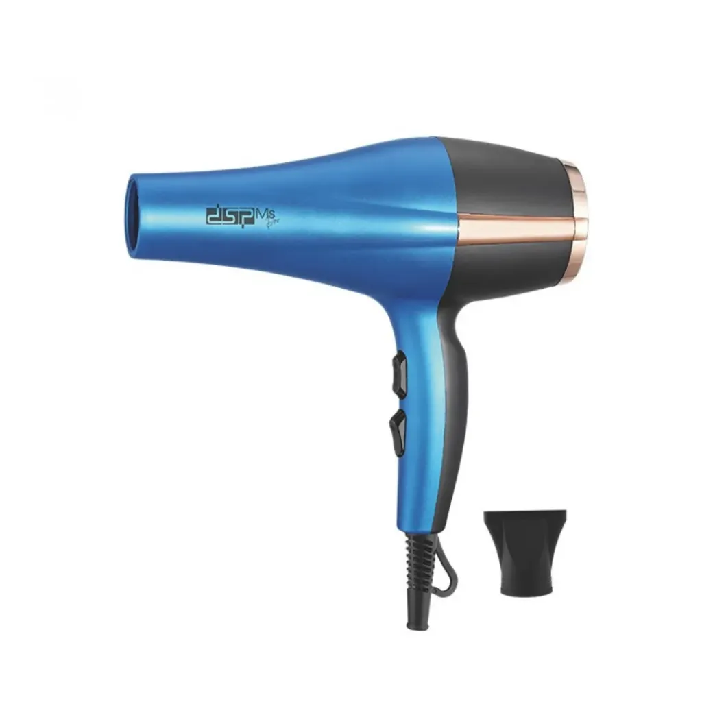 Sèche Cheveux Professionnel Ultra-Puissant DSP - 1600 W - Bleu