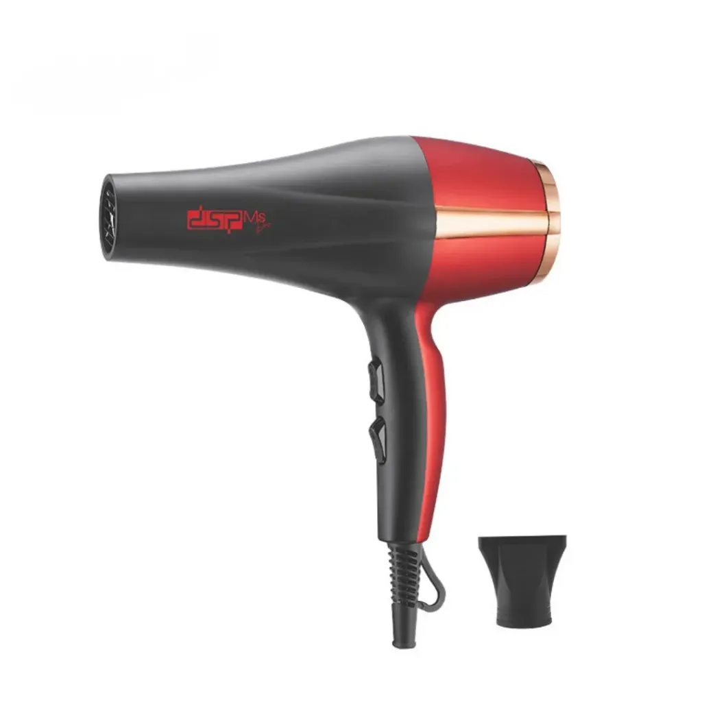 [30393R] Sèche Cheveux Professionnel Ultra-Puissant DSP - 1600 W - Rouge
