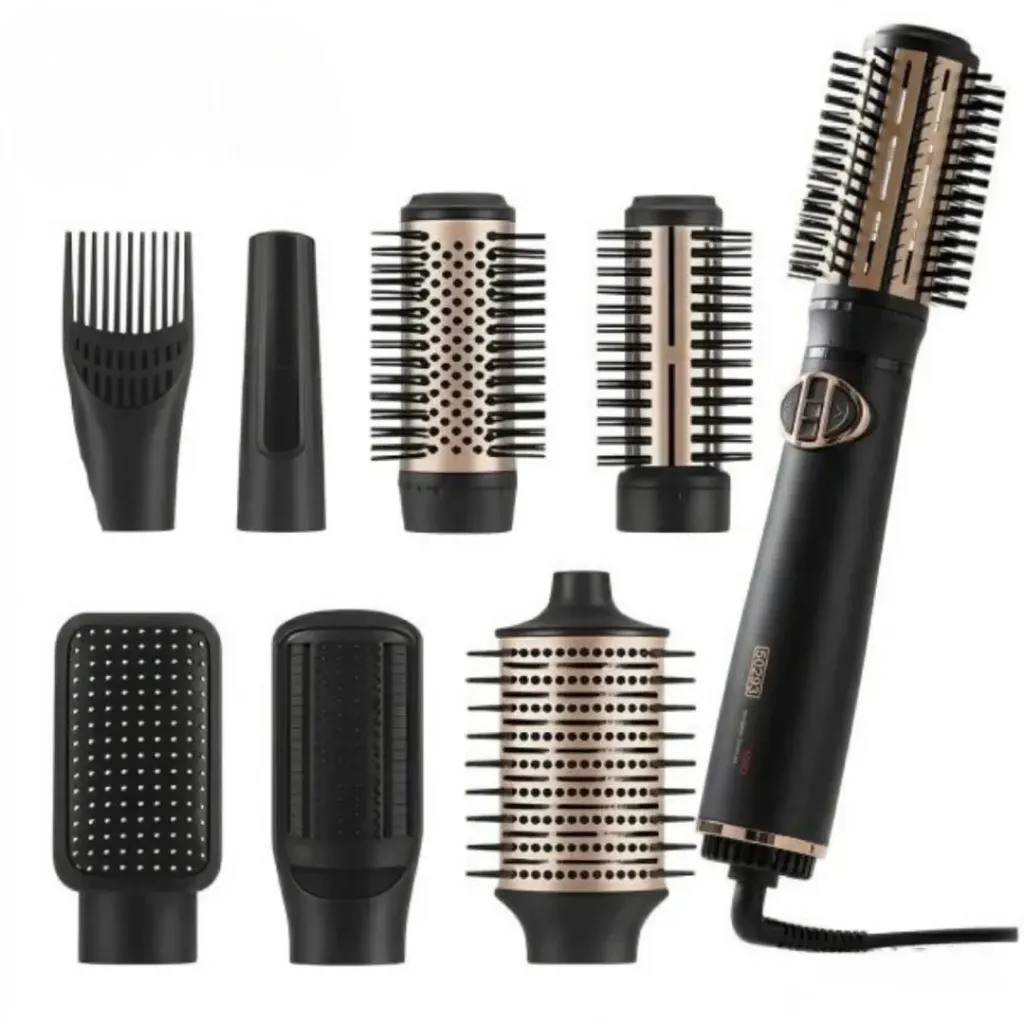 [50293N] Coffret Brosse Coiffante 8 EN 1 DSP - 27000 RPM - 1000 W - Noir