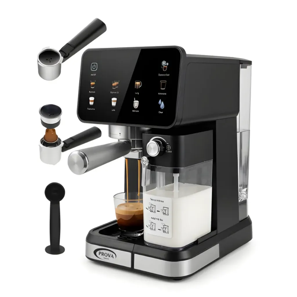 Machine à Café Expresso Prova 10 en 1 - 1350W - 1,5L