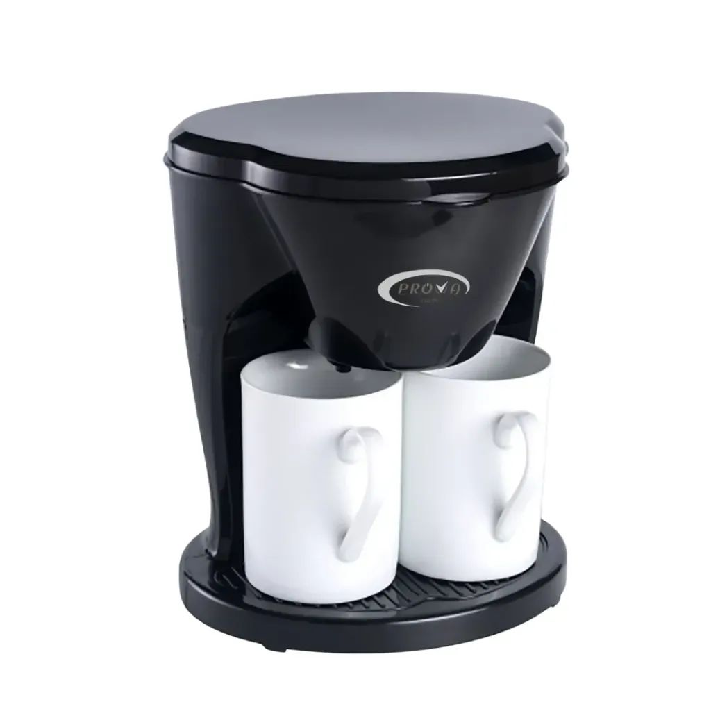 Machine à Café Filtre Avec Deux Tasses Prova 240ml 450W