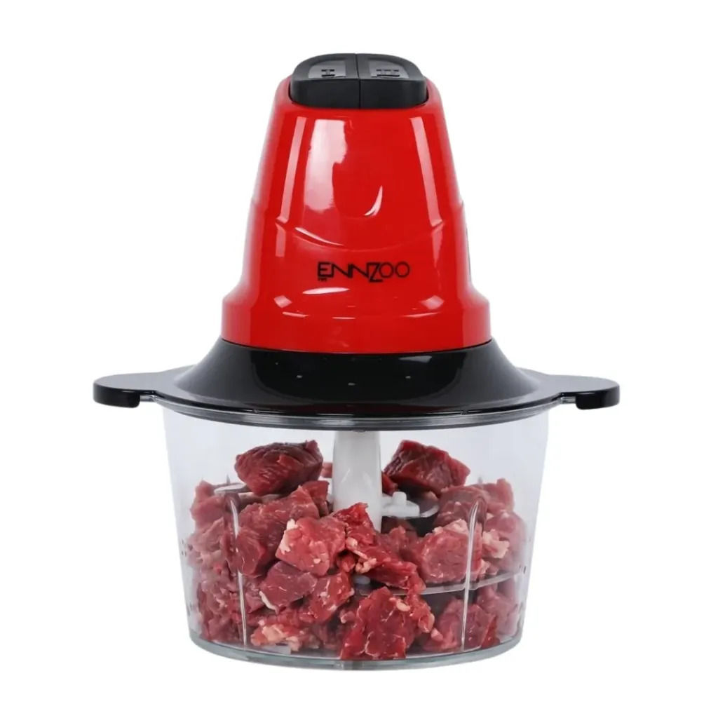 [ET-868R] Hachoir Électrique 2 L 200 W - ENZO- Rouge