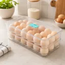 Boite A Œufs En Plastique Avec Couvercle