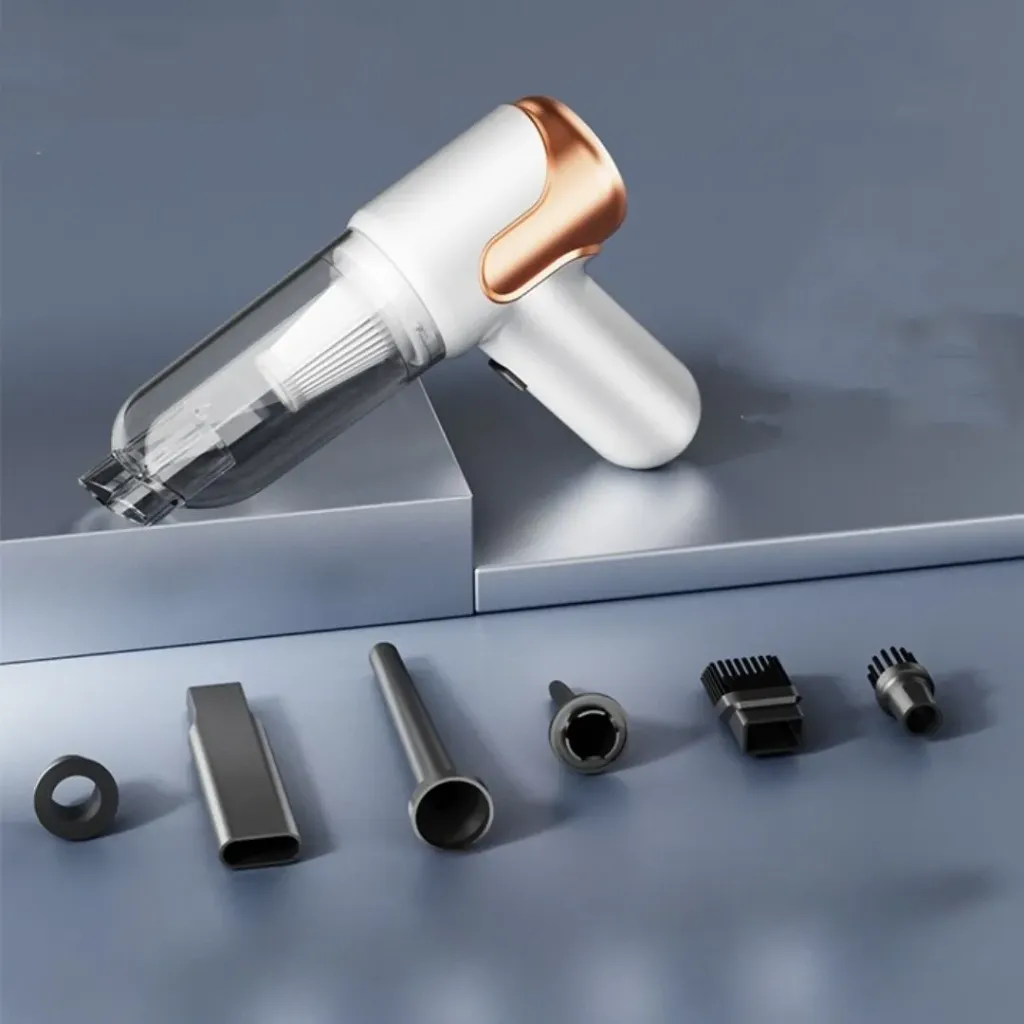 Mini Aspirateur de  Voiture sans fil C08 - Blanc