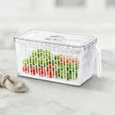Boîtes de Conservation Alimentaire En Plexiglas Avec Couvercle Rectangulaire