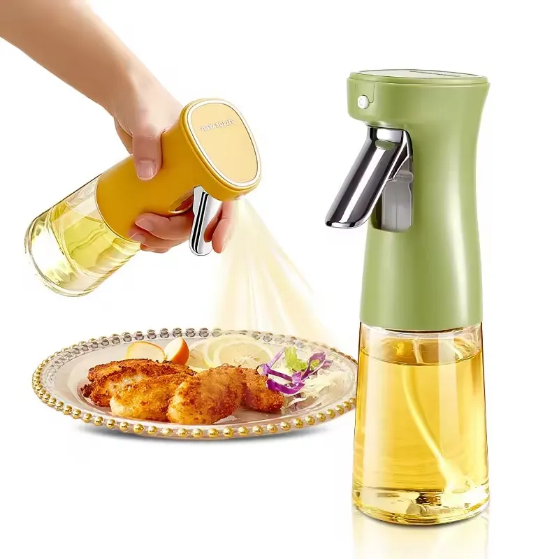 [GJ3044V] Vaporisateur Huile Et Vinaigre En Verre -300 ml - Vert