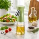 Vaporisateur D'Huile Et Vinaigre En Verre -300 ml - Vert