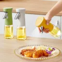 Vaporisateur Huile Et Vinaigre En Verre -300 ml - Jaune
