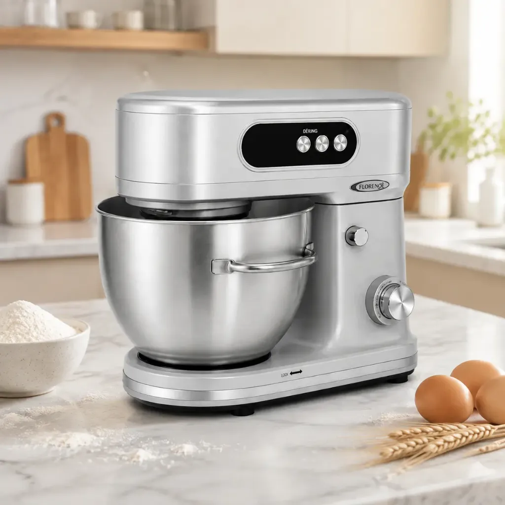 [SM-6451E-A] Robot Pétrin Florence 12L - 2000W - Argent