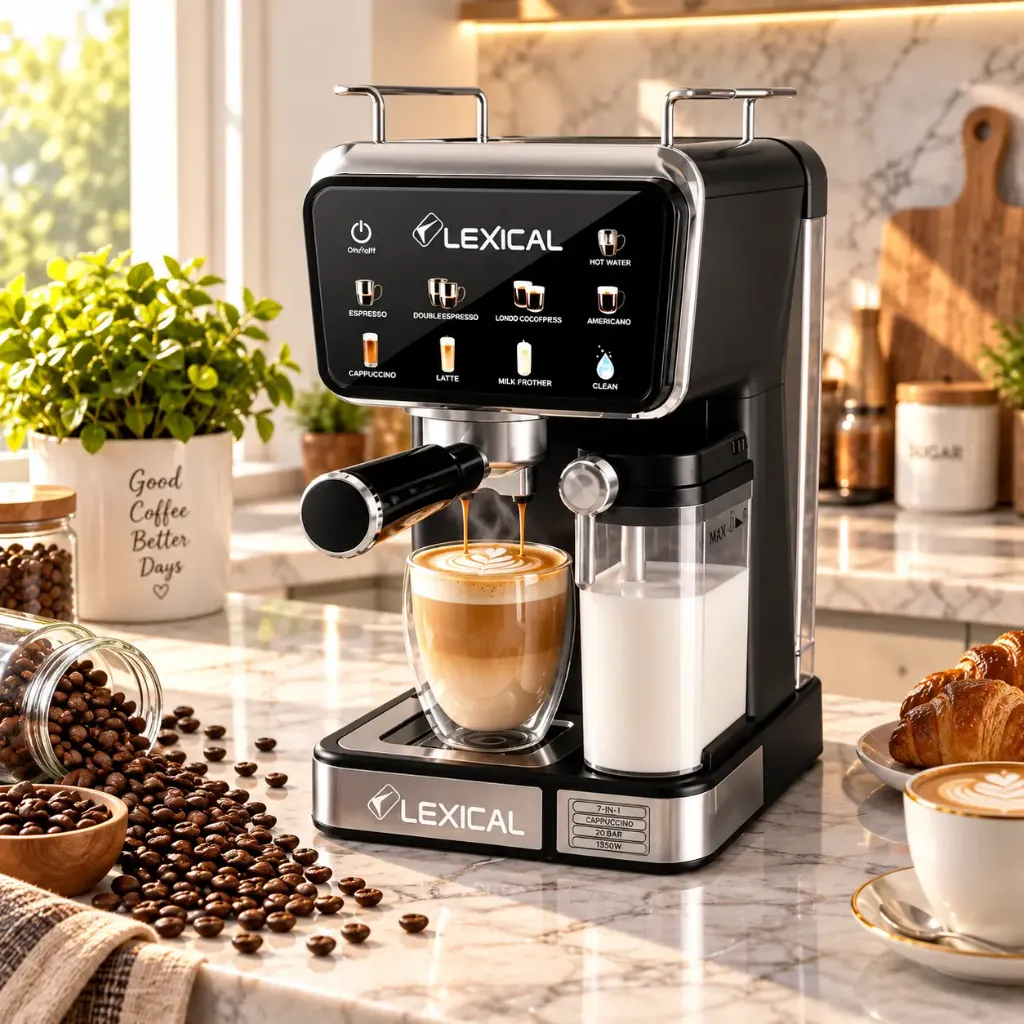 [LEM-0663] Machine A Café 9en1 Lexical LEM-0663 – 1350W – 20 Bars