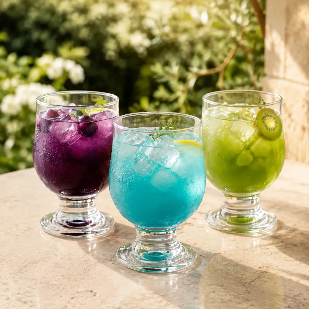 [MBM-0347] Service de 6 Verres à Pied Nile Glass-170 ml