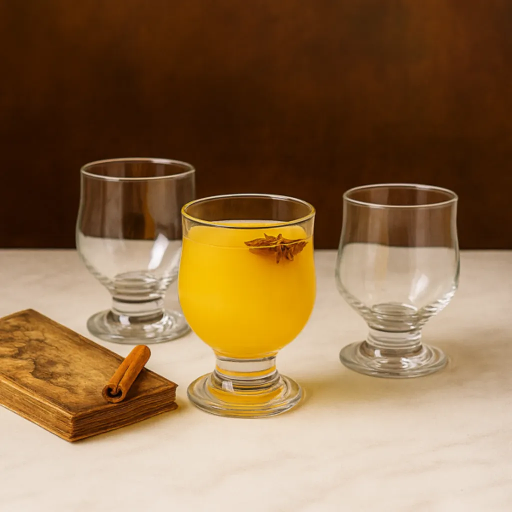 [MBM-0347] Service de 6 Verres à Pied Nile Glass-170 ml