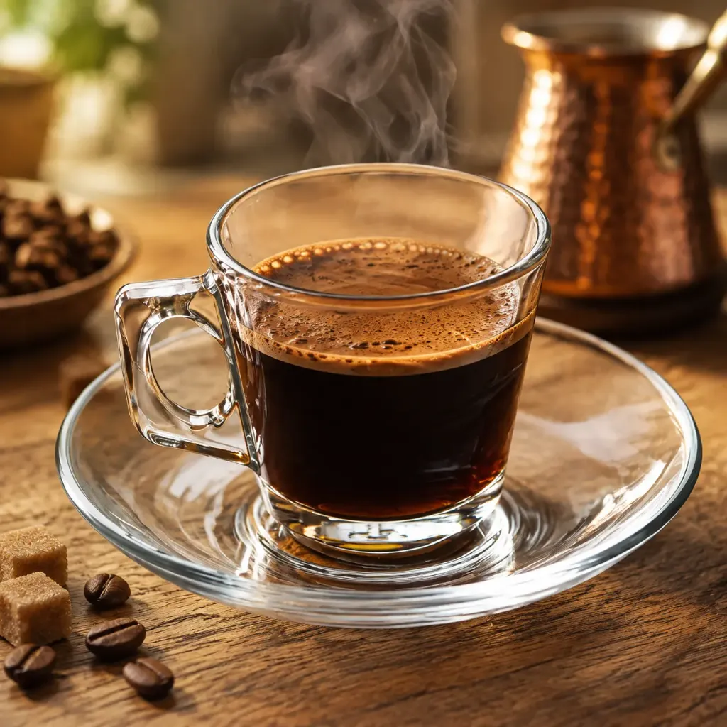 [MBM0892] Lot De 6 Tasses A Café AZUR GLASS - 90 ml
