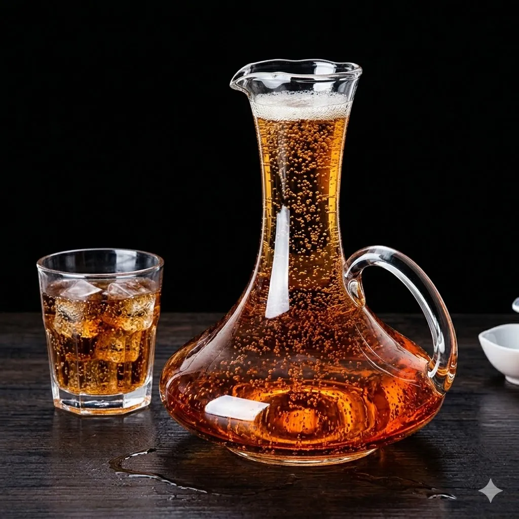 Carafe Contemporaine En Verre  - 1,5 L