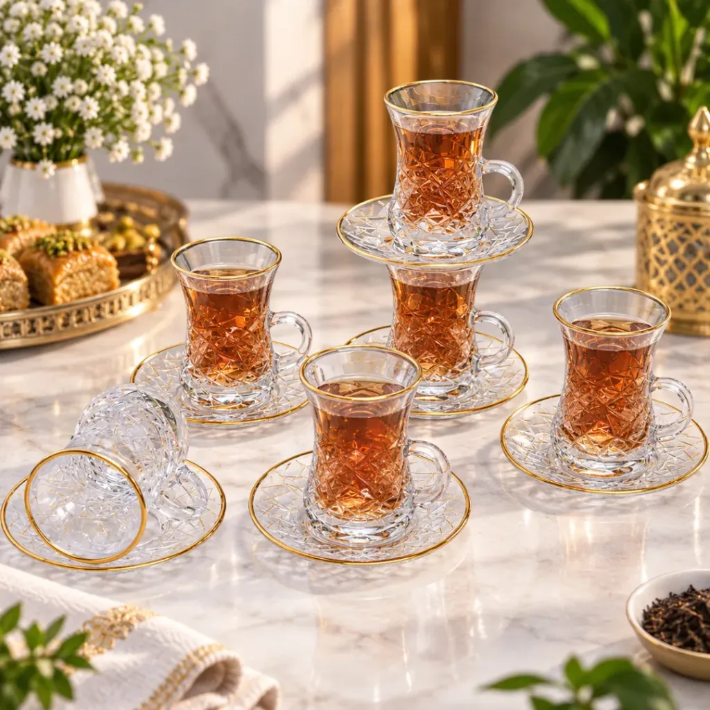 Service A Thé Deli Glass 110 ml- 12 pièces- M3