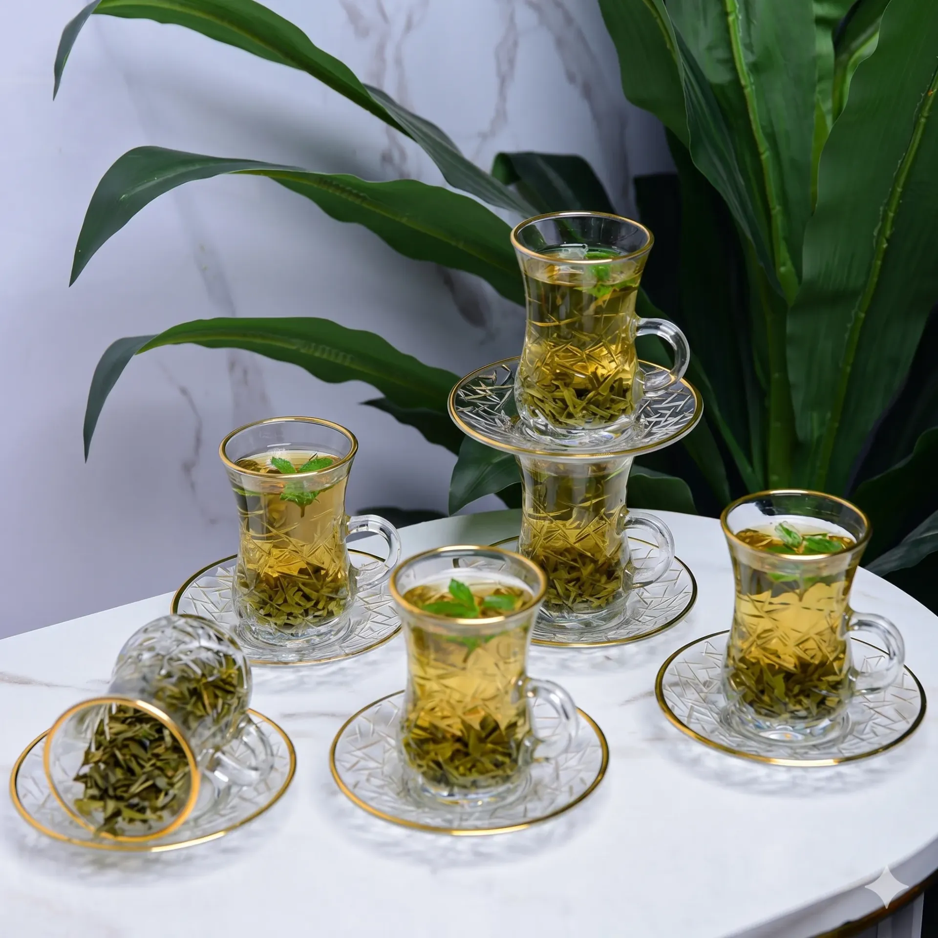 Service A Thé Deli Glass 110 ml- 12 pièces- M3