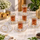 Service A Thé Deli Glass 110 ml- 12 pièces- M3