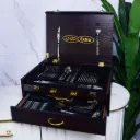 Coffret Ménagère De Cuisine 72 Pièces-ENZO 18/10- Model 1