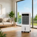 Rafraîchisseur d’Air Mobile ORCA Avec Télécommande  - 25L -80W- Gris