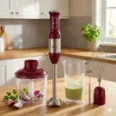 Mixeur Plongeant 5en1 Prova 400W - Rouge