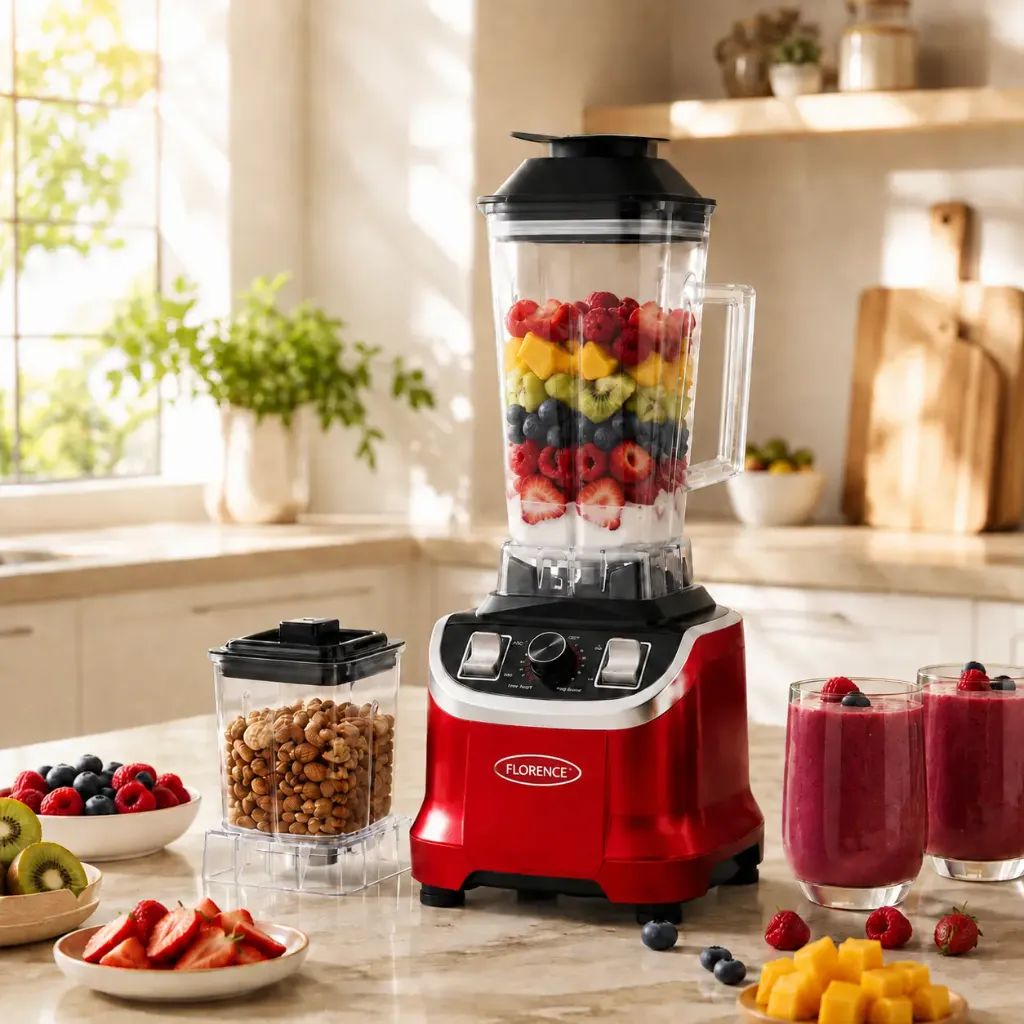[R-2828R] Blender Florence 2L 2800W- Rouge