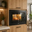 Micro-Ondes Encastrable Florence 800W 20L-HK469- Noir