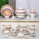 Service De Table 72 Pièces en Porcelaine Florence - Rond -G2435