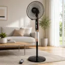 Ventilateur sur Pied Lexical 16" Avec Télécommande 60W Rose Gold
