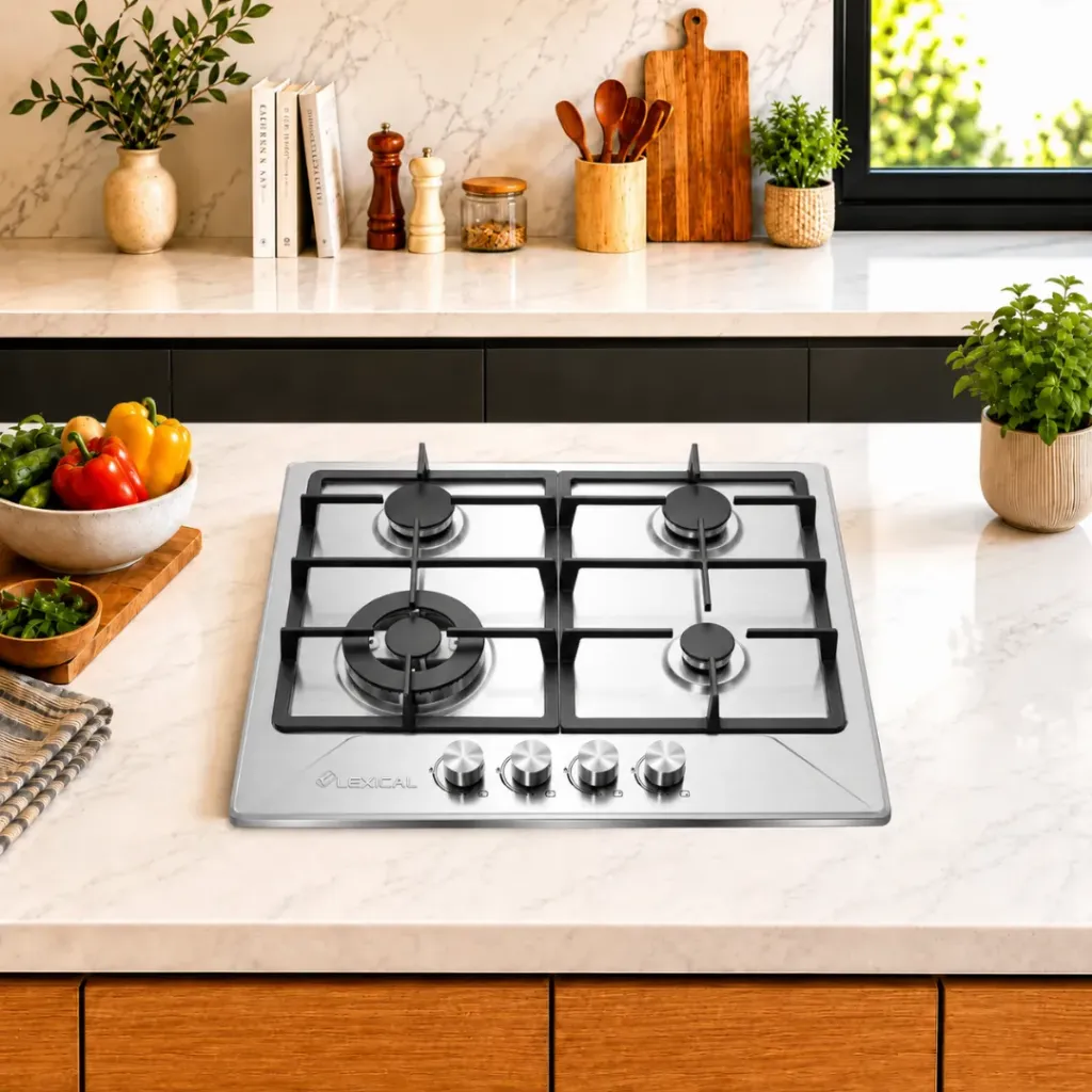 Plaque de Cuisson Encastrable 4 Feux-Lexical- Fonte