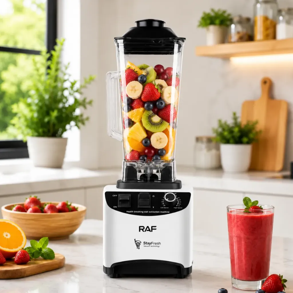 [R-2804B] Blender RAF R.2804 2,5 L 1400W-15 vitesses - Blanc